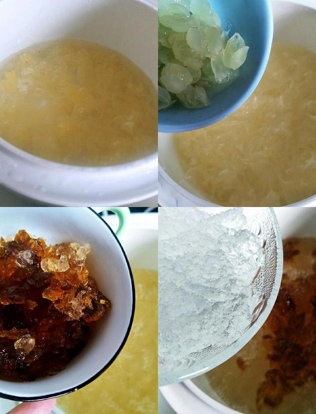 桃胶银耳羹最简单的做法,银耳桃胶羹简单做法