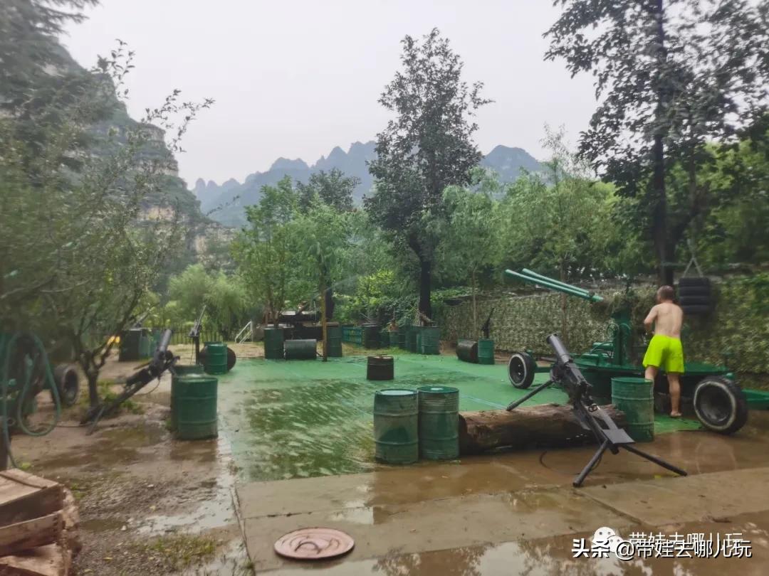 十渡吃住一体农家乐,吃住玩一天