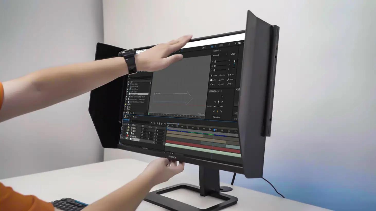 视效体验,4k165hz显示器画面效果