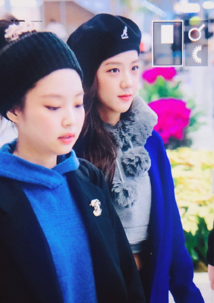 韩国女团jennie穿搭,女团直发发型jennie