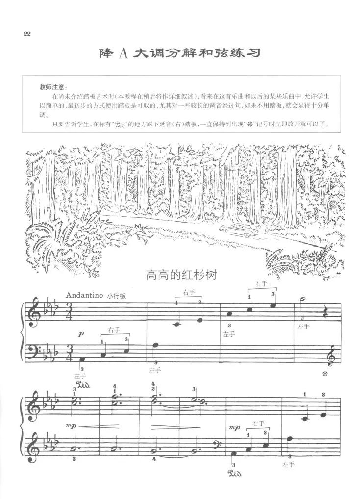 钢琴踏板的正确使用教程,钢琴踏板的正确使用技巧图