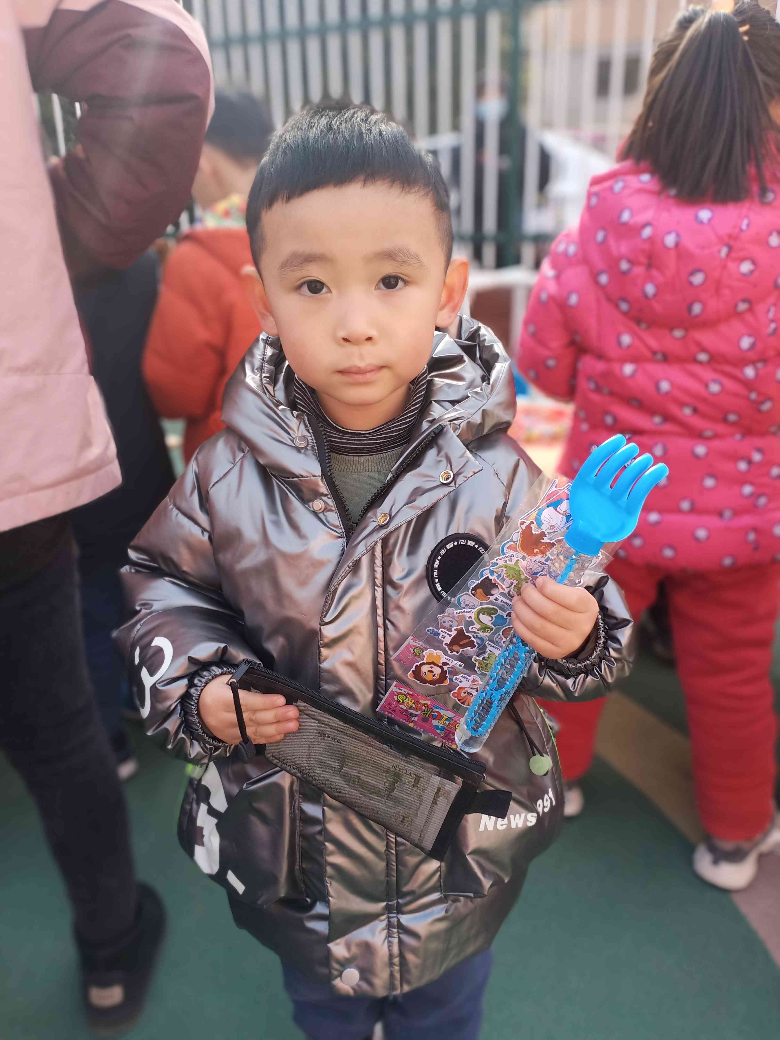 幼儿园庆元旦逛庙会通知,郑州市惠济区海贝幼小衔接