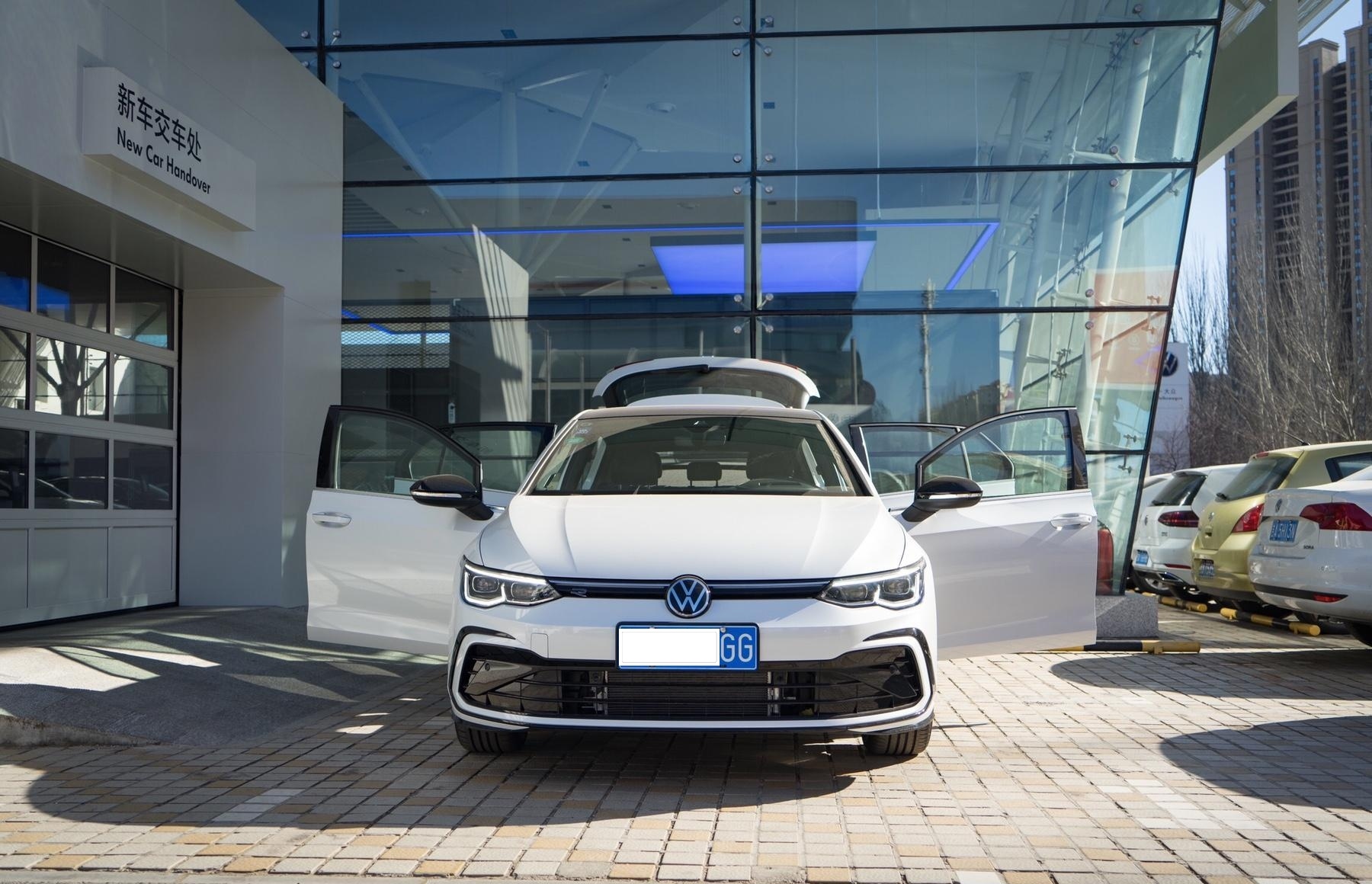 大众高尔夫代步,高尔夫1.2t怎么开热风