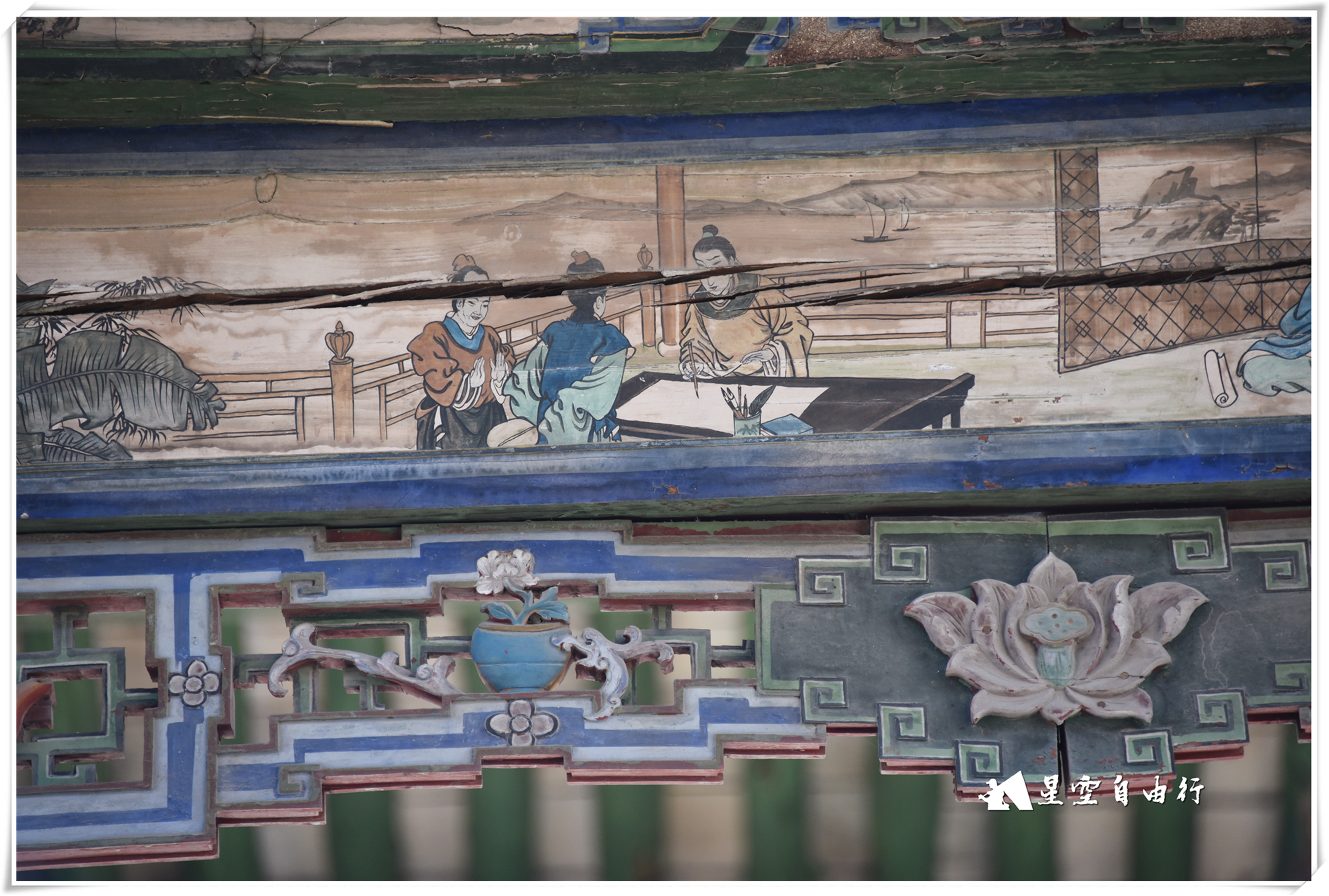 榆次凤鸣书院航拍,榆次老城凤鸣书院