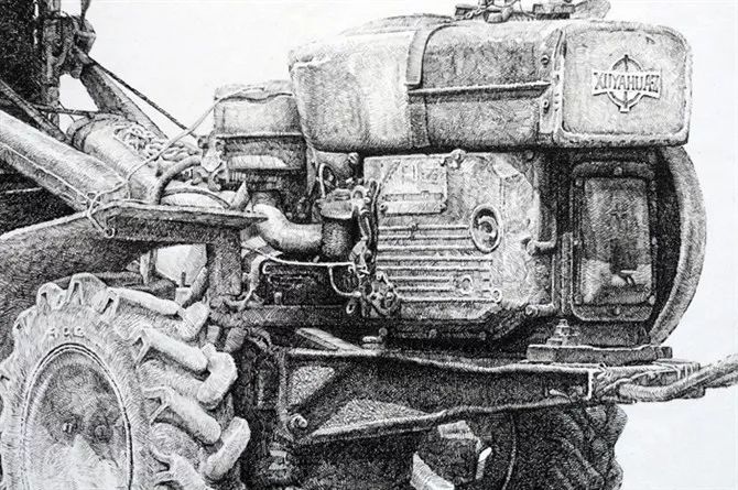 中国十大写实钢笔画作品,中国公认最漂亮钢笔字行草