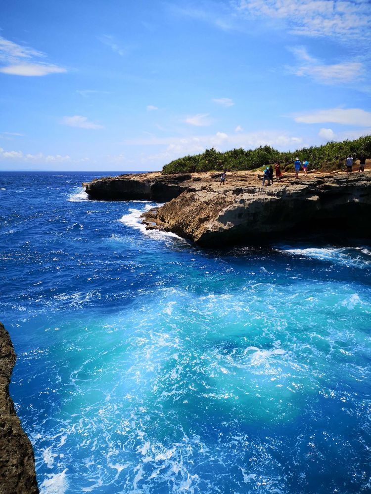 巴厘区蓝梦岛,蓝梦岛的海水超级美