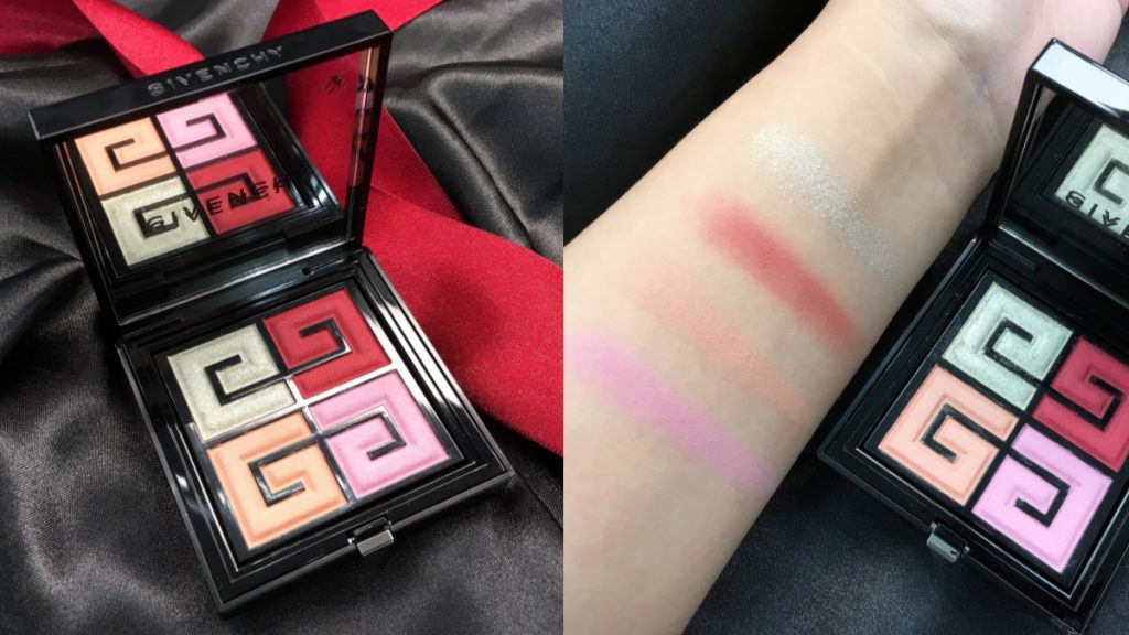 优雅漆黑透出闪亮红色星沙,纪梵希2019「红色霓光」限量圣诞彩妆