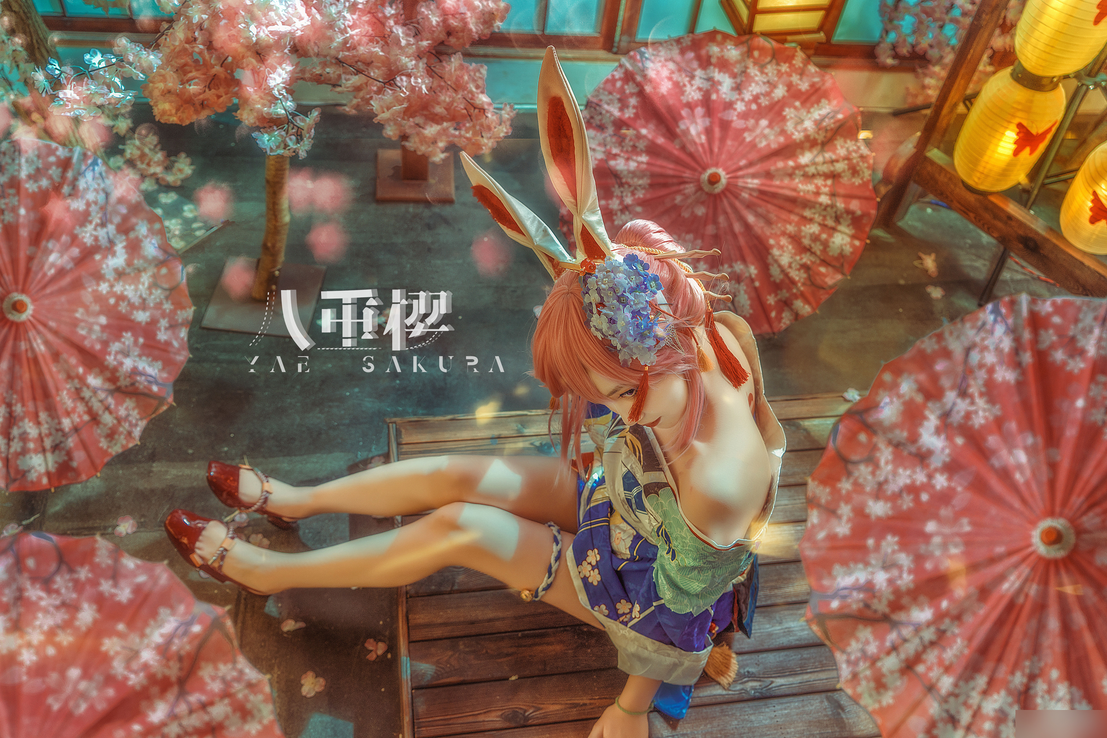 崩坏三cos八重凛,崩坏3八重樱绮罗幻梦cos正片