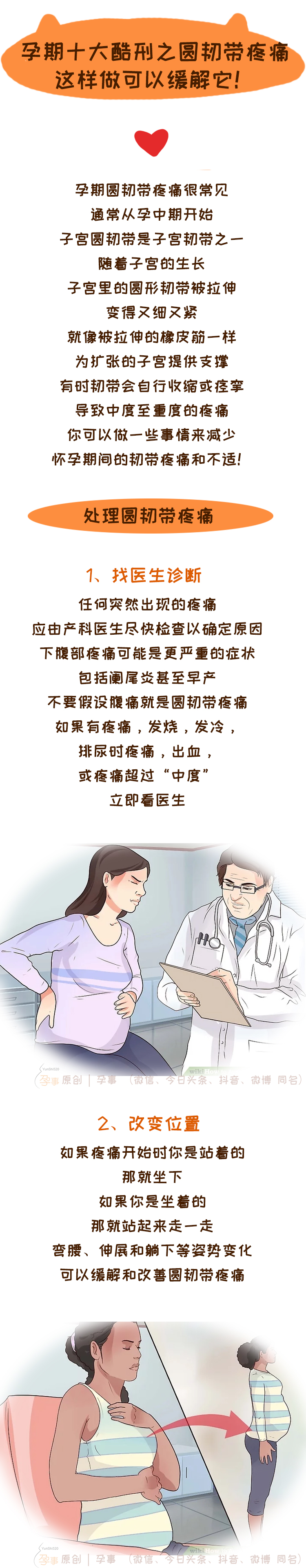 孕期韧带拉伸痛在哪个部位,孕期韧带牵拉痛怎么缓解