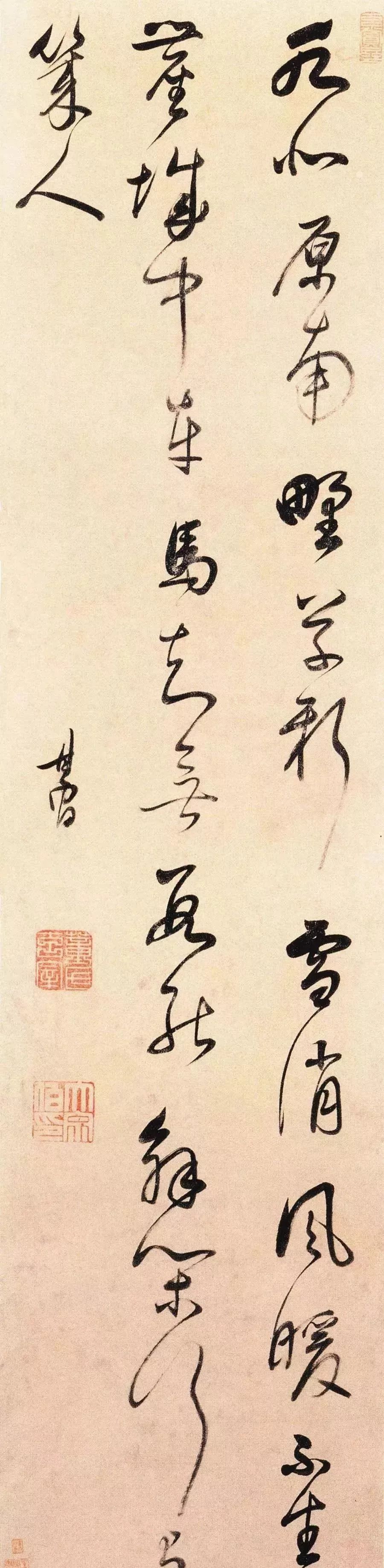 真正的书法不受限于笔,笔要能压得住纸