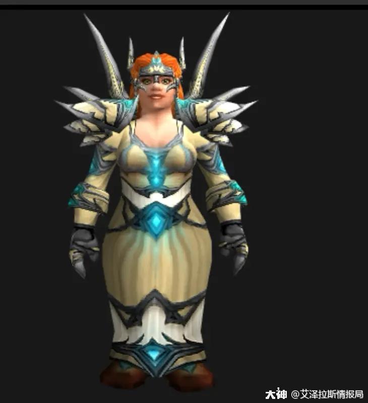 魔兽世界60年代牧师套装,怀旧服牧师t0套装