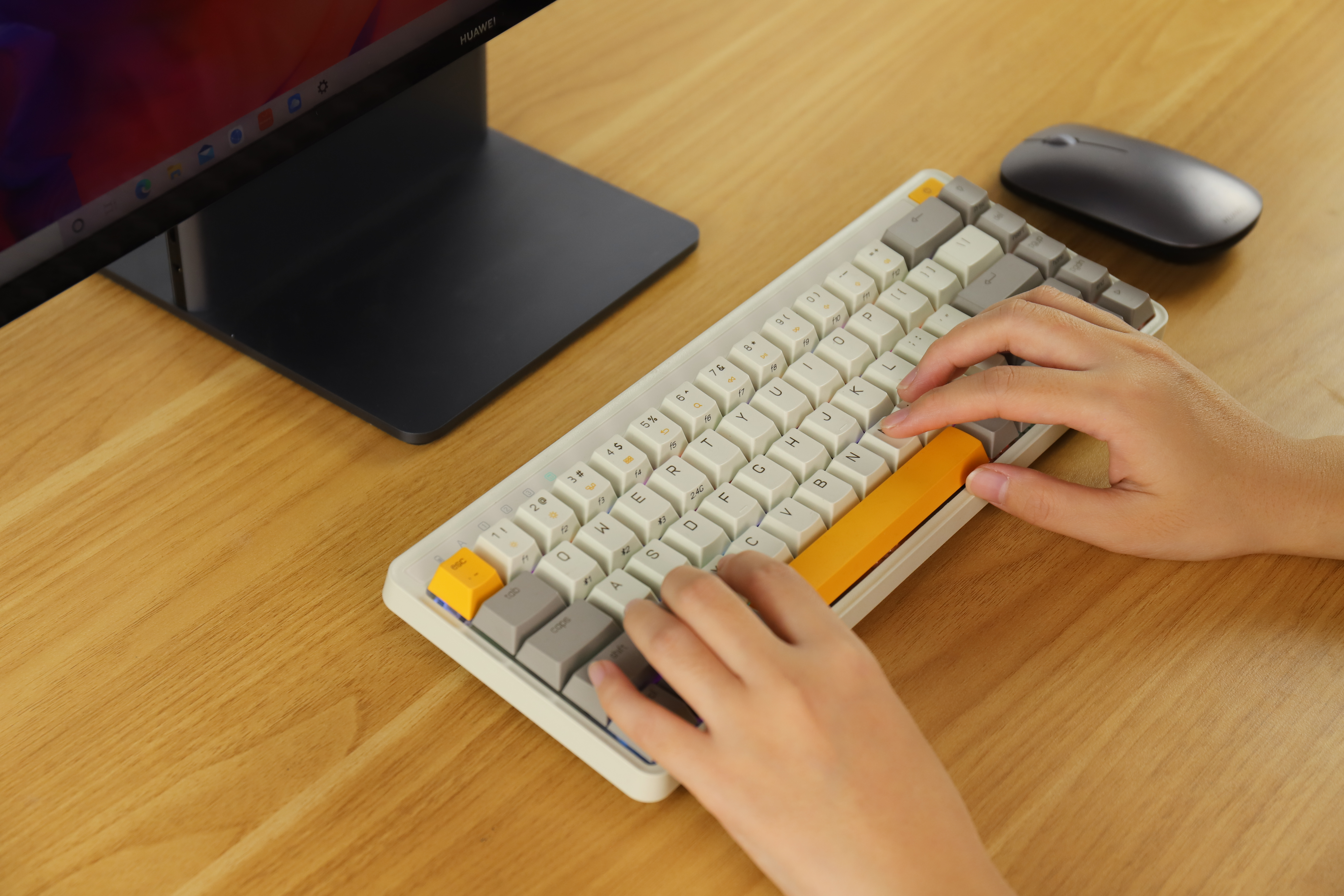 米物art三模机械键盘体验,米物art68键盘