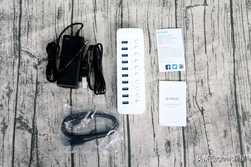 orico分控集线器,oricousb3.0集线器拆解