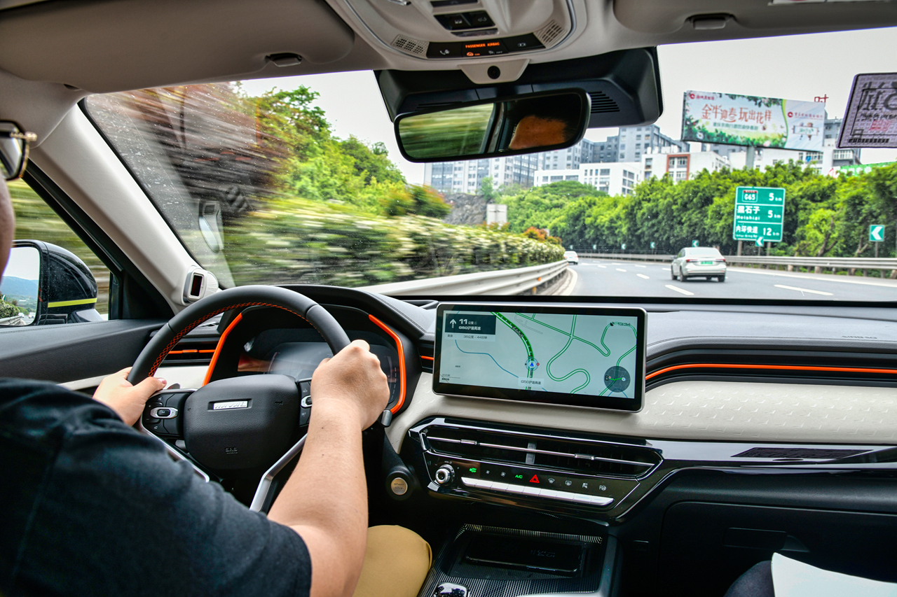 哈弗赤兔混动高速测评,试驾哈弗赤兔