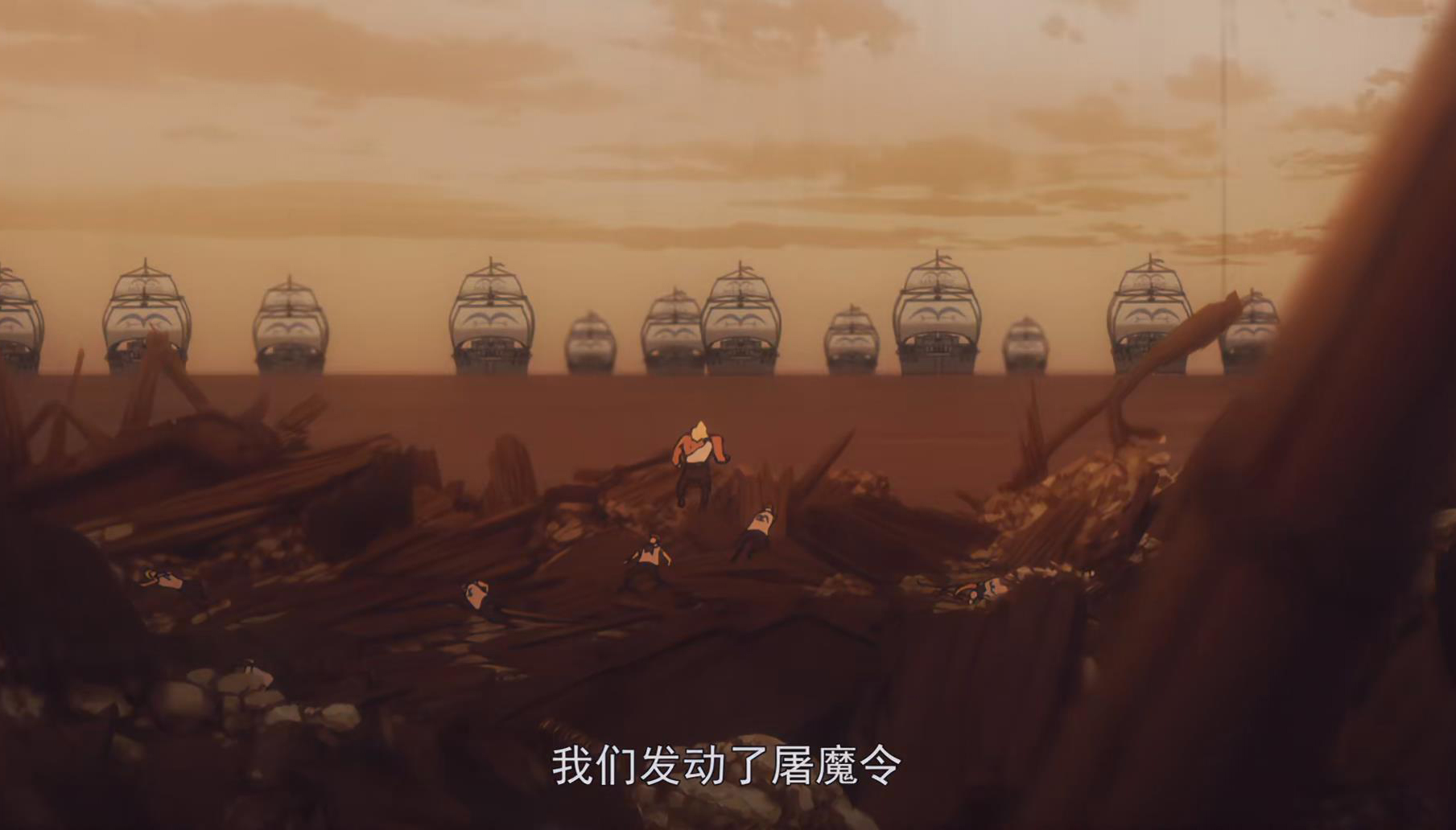 海贼王中屠魔令对四皇团有威胁吗？海军：对付四皇有更高明的手段