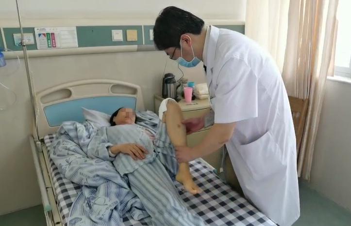 阿婆路边摔伤,阿婆骨折手术