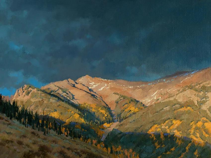 绝美风景油画教程,最灵动的风景油画