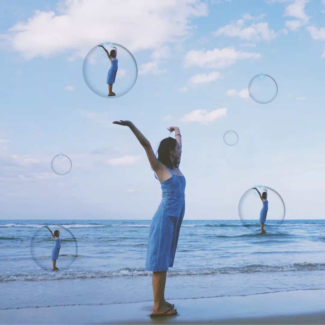 照片后期|轻松修出梦幻泡泡照，大家都是小仙女