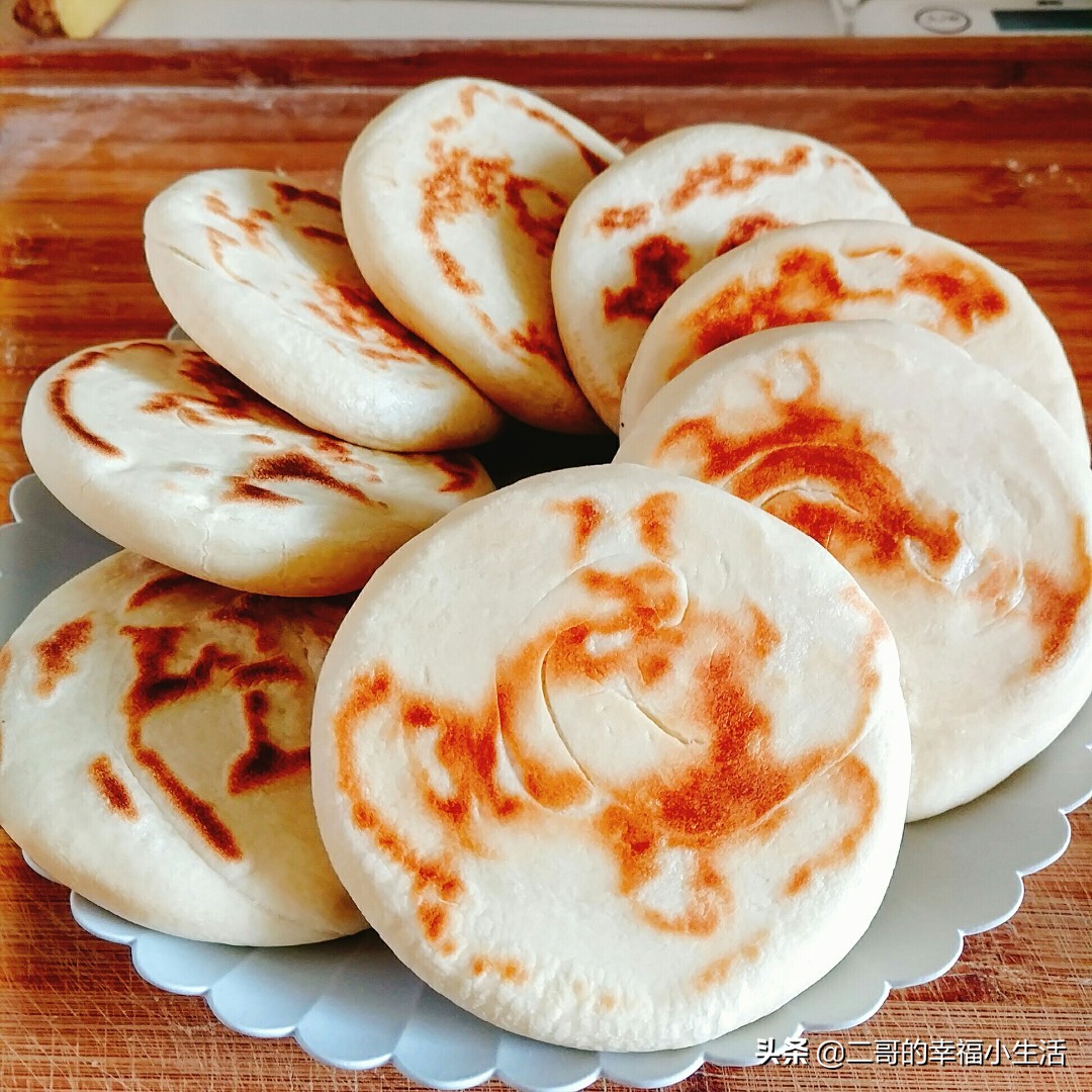 老面白吉馍的商用配方,老潼关白吉馍饼制作