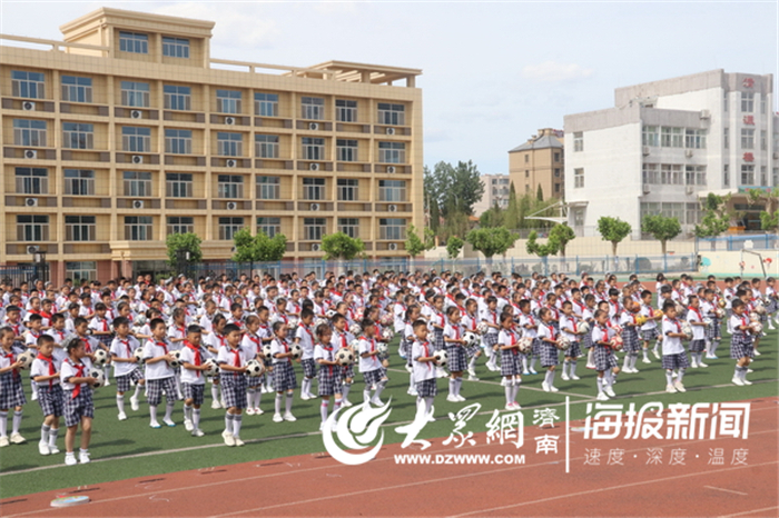 莱芜汶源学校运动会,莱芜区学校运动会开幕