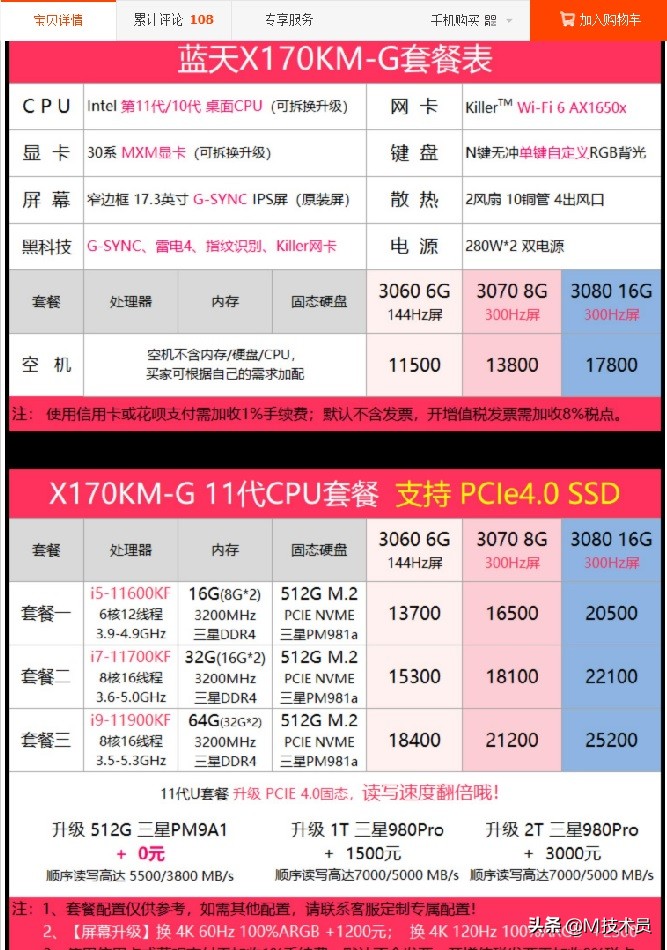 准系统装机清单,准系统装机教程