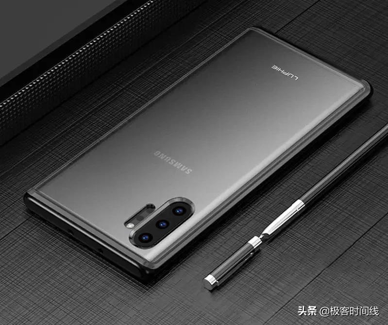 三星note10+大开窗真皮手机壳,三星note10+手机壳高颜值