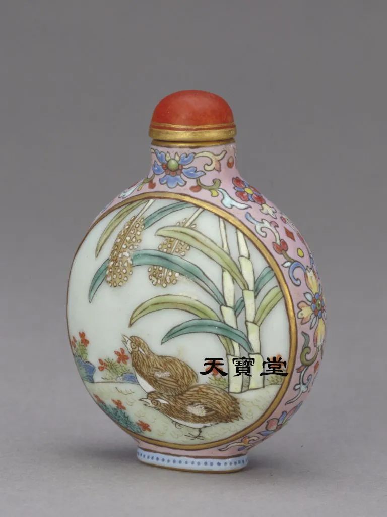 故宫虎虎生威鼻烟壶照片,故宫博物院藏品道光鼻烟壶