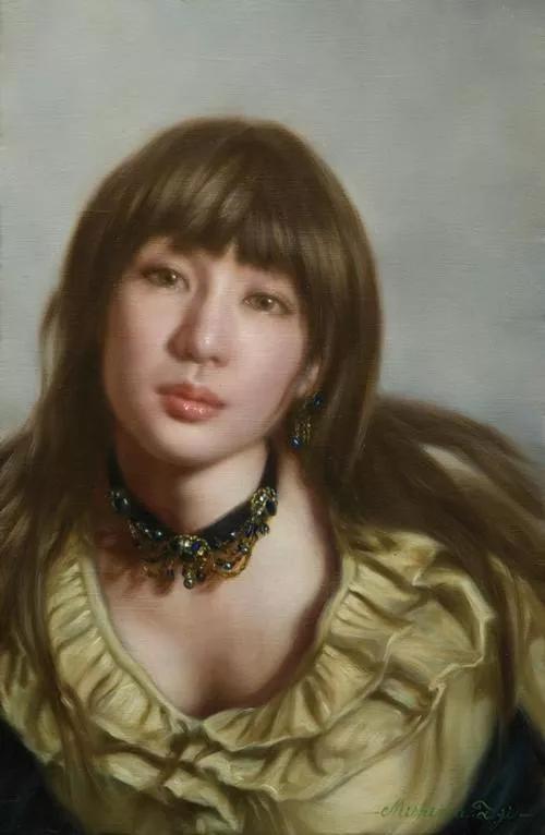 油画日本风景画,油画艺术日本