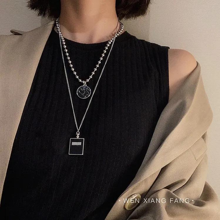 轻奢小众钛钢毛衣链,大牌毛衣链女款推荐