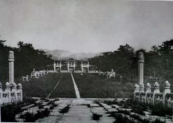 100年前中国风景建筑老照片,两亿多年前的景观