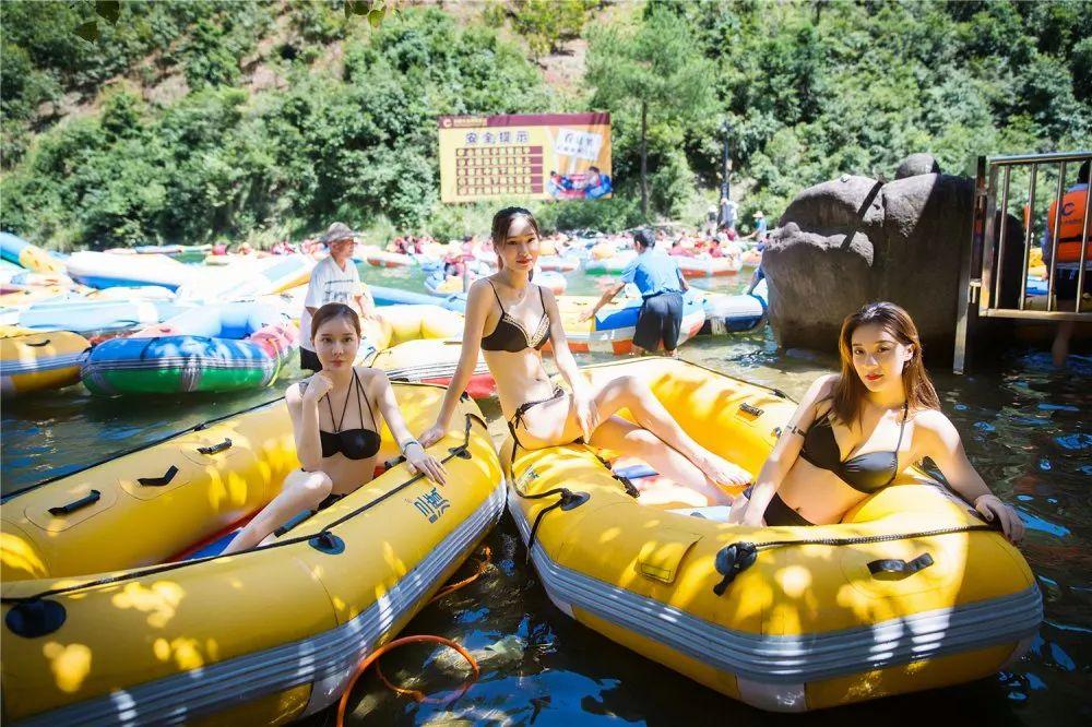 “快乐肥宅水2.0”——龙井峡漂流湿身趴！快来浪一“夏”