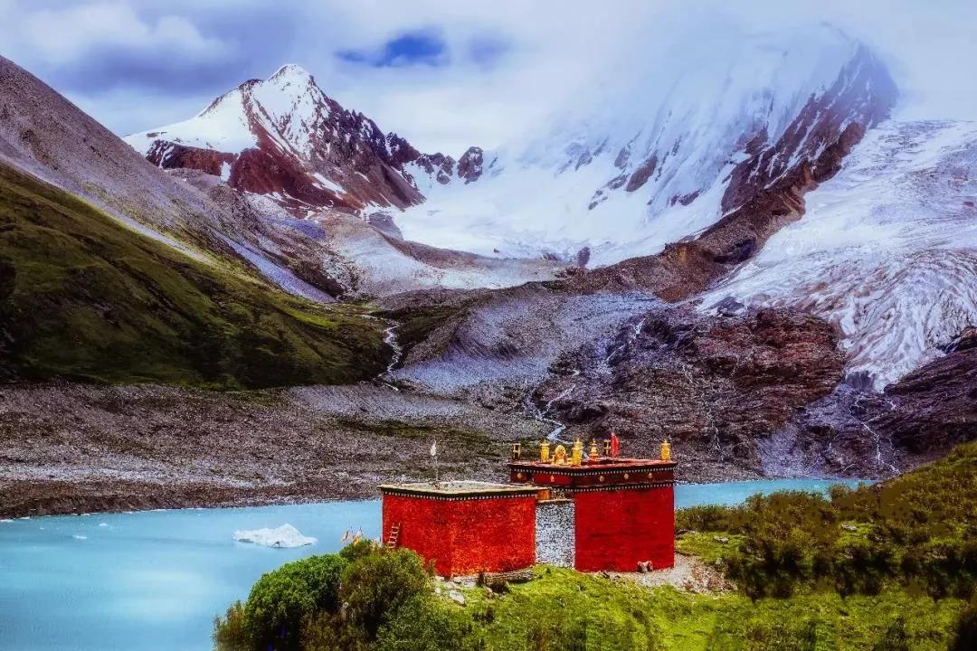 南极孤独雪山风景,小众但雄伟的雪山