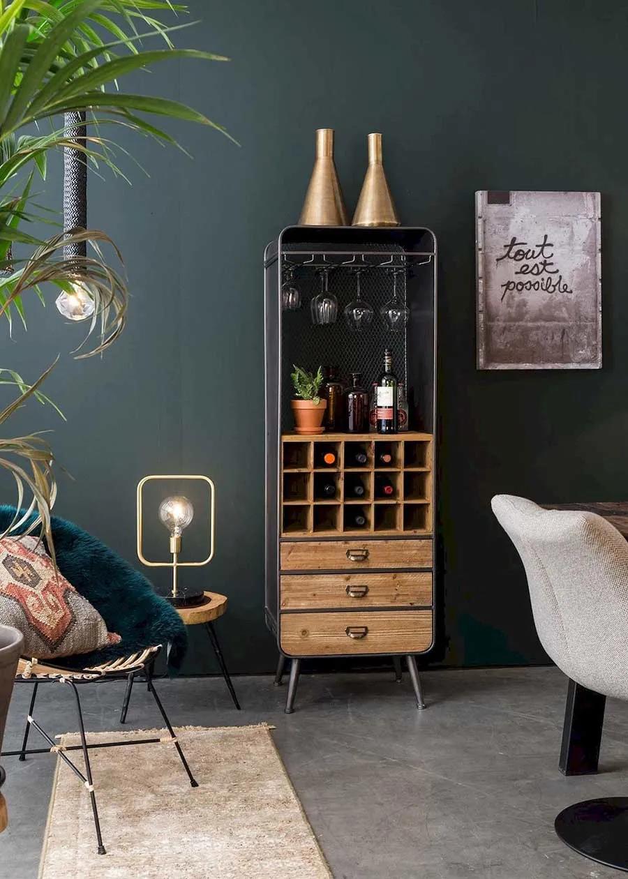 35公分酒柜设计,酒柜5层设计