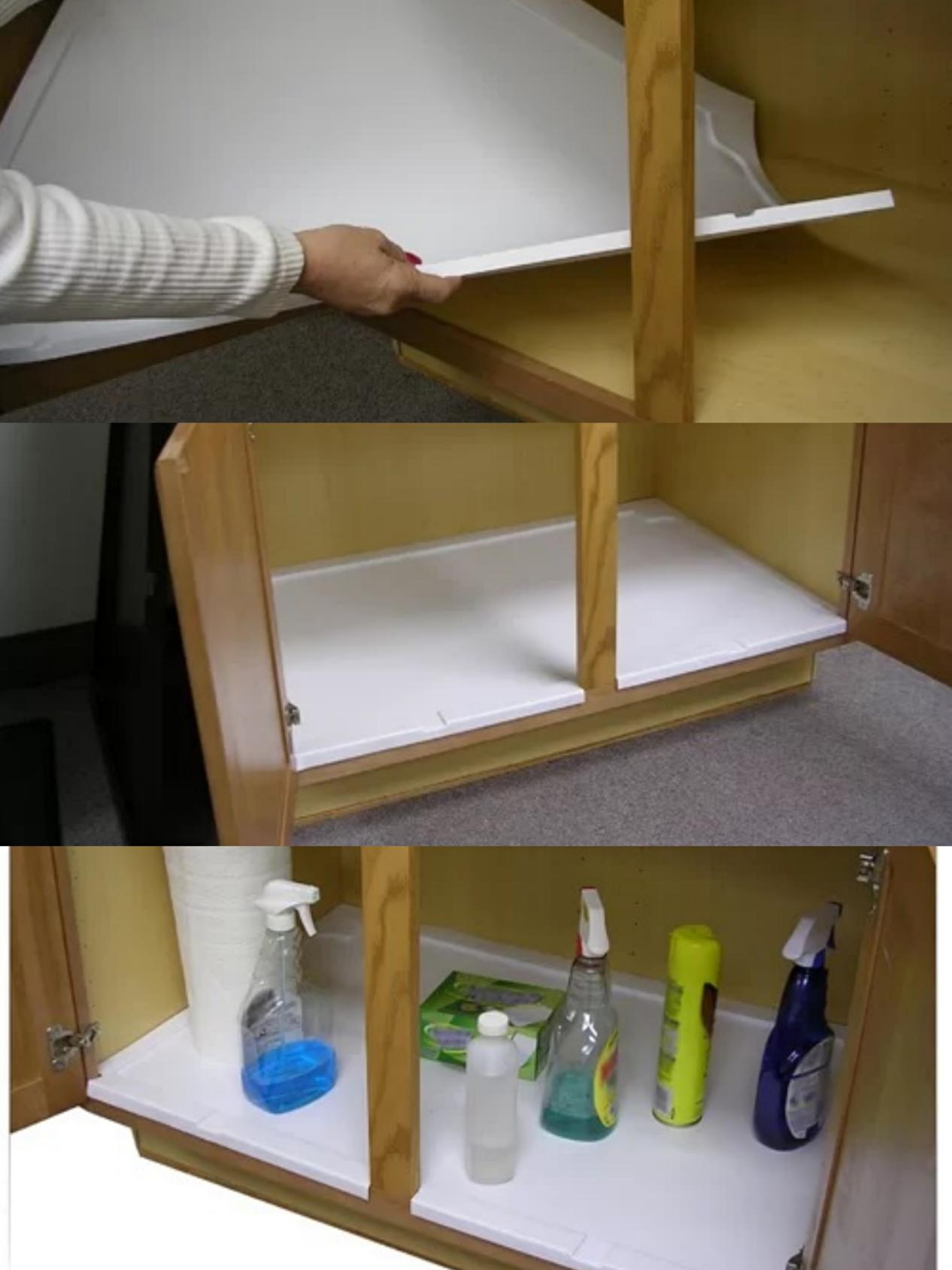 厨房地柜贴什么防潮最好,厨房地柜内部发霉