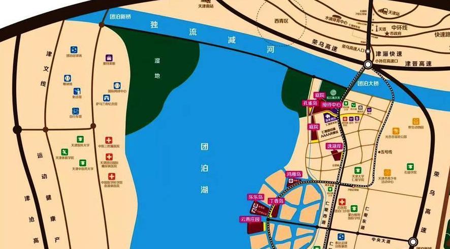 团泊湖和东丽湖对比,天津三大湖有渤龙湖么