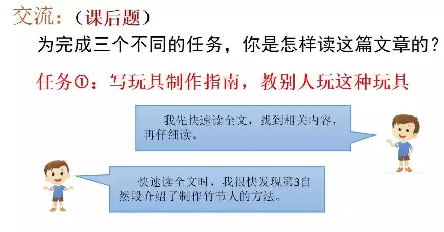 部编六年级上册语文第9课竹节人,六年级上册语文第10课笔记竹节人