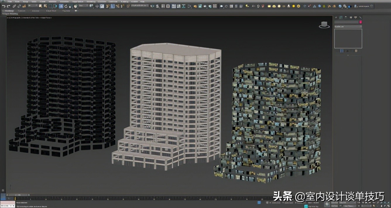 一位学员制作室外效果,一天完成整个过程,劳动报酬2K