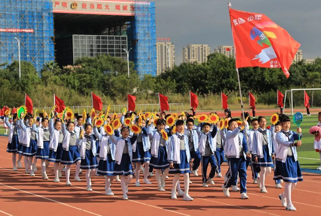 小学秋季田径运动会报道,运动少年展英姿