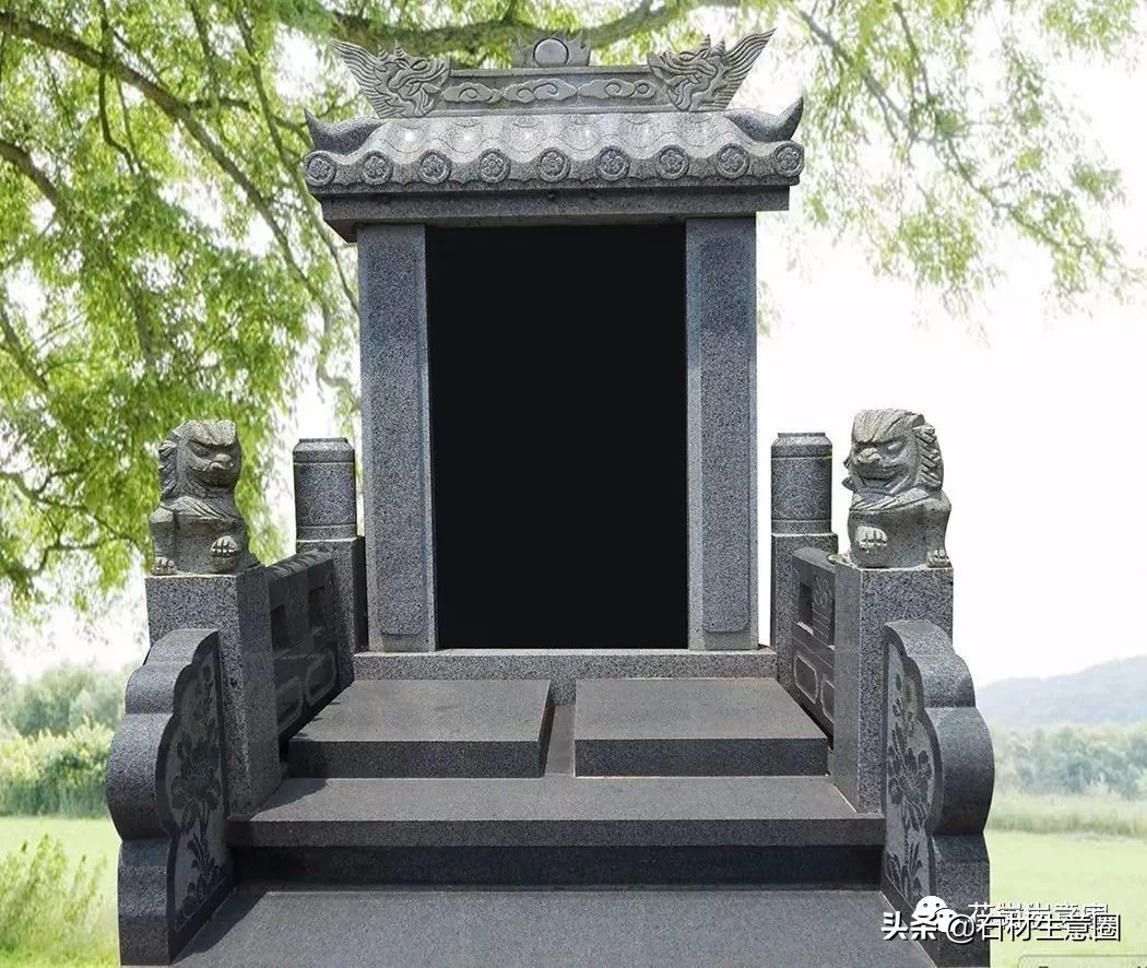 墓碑石材产地及价格,100种墓碑图片