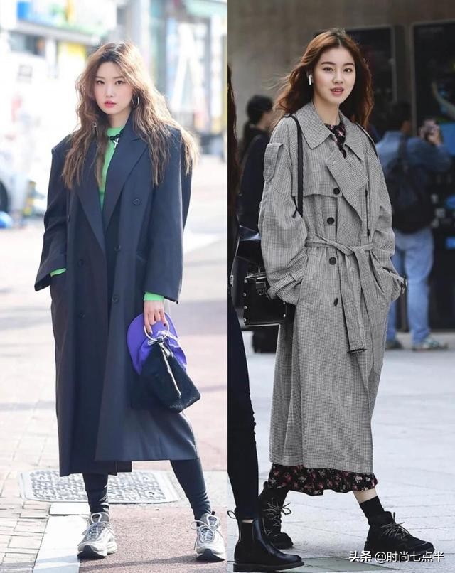 韩版衣服白买了?快看看韩国小姐姐秋冬穿什么,气质穿搭学起来