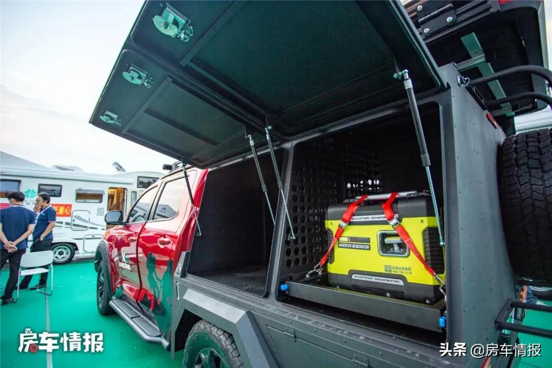 2022新款长城炮柴油版房车价格,最新款长城炮单排升顶房车