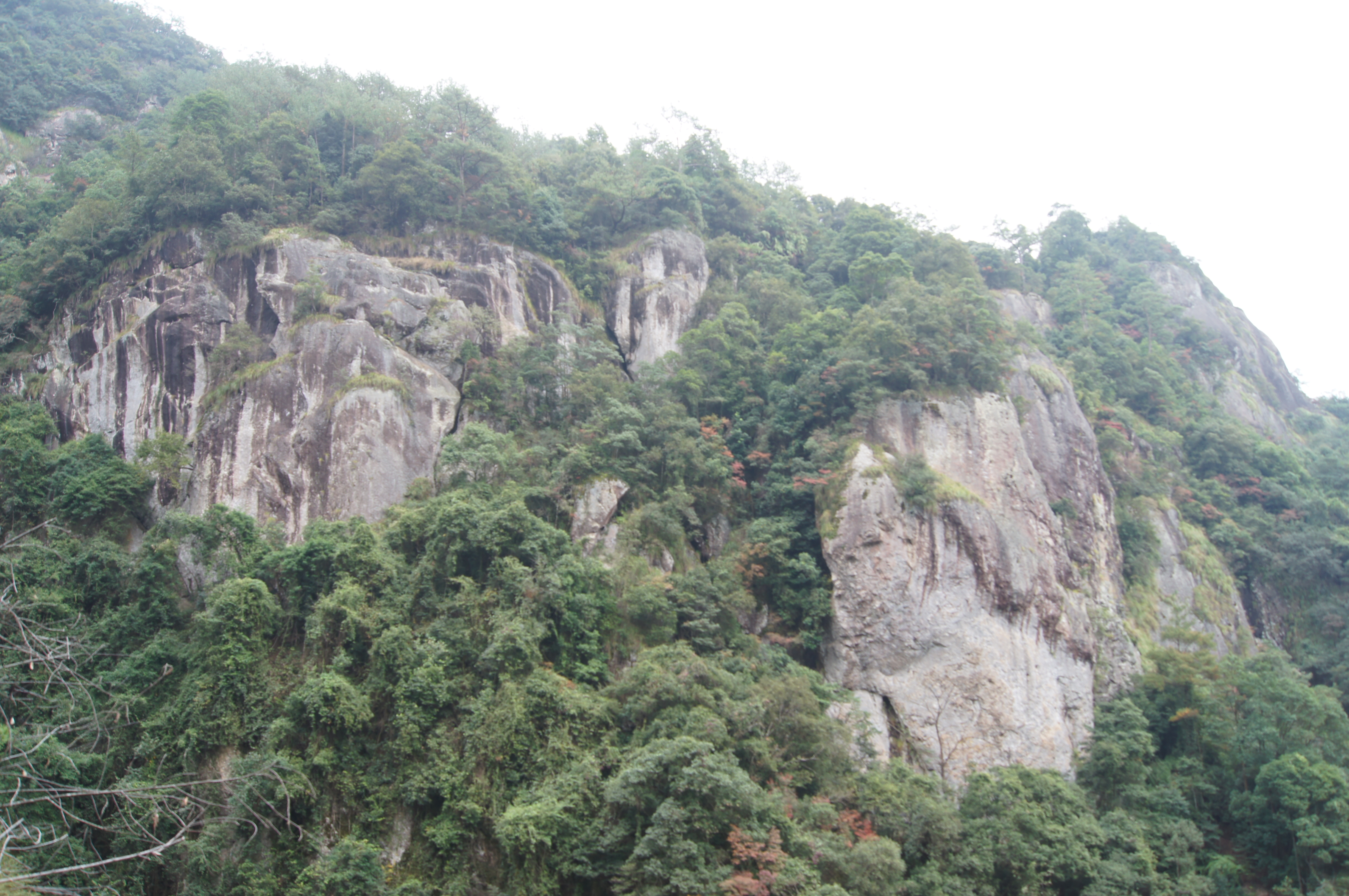 永泰百漈沟瀑布航拍,永泰百漈沟瀑布群