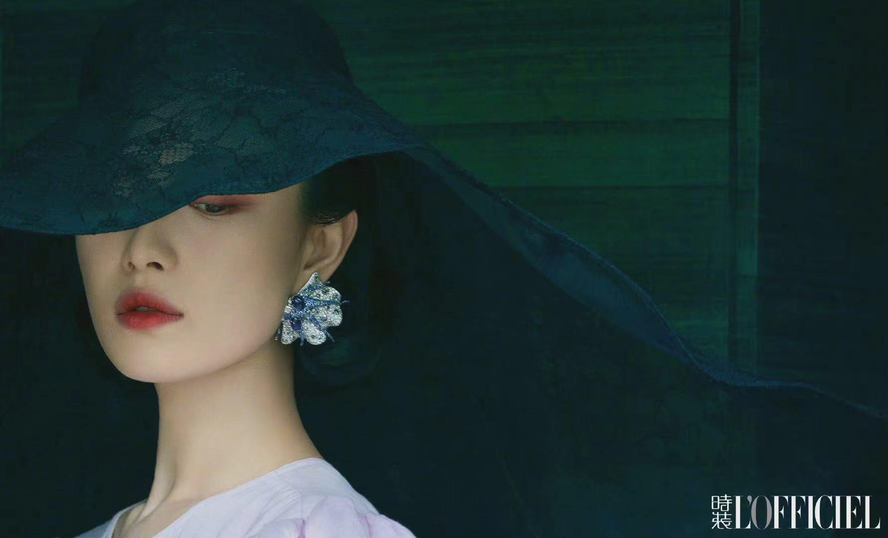 倪妮水墨眉画法,倪妮水墨眉