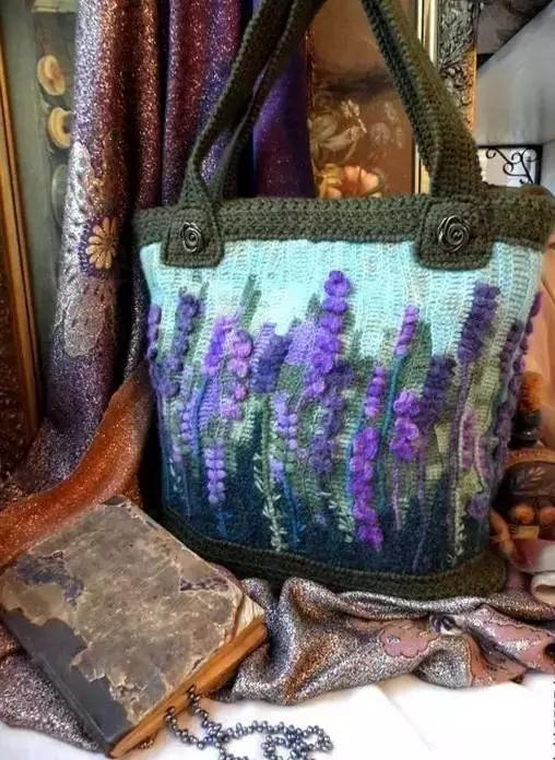 31款超美的爱尔兰钩花包,绝对让你爱不释手,独特的美!附教程