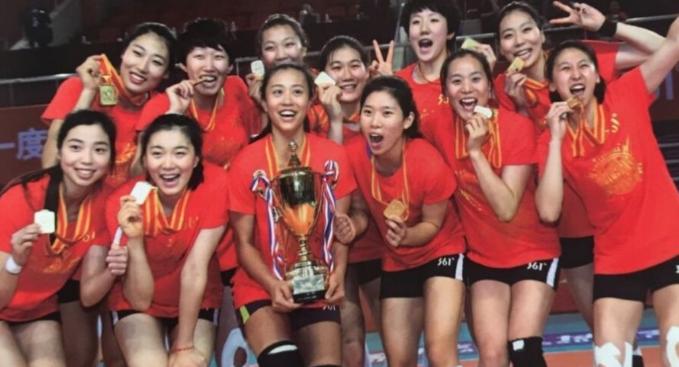 天津女排总计夺过几次全运会冠军,天津女排历年夺冠视频