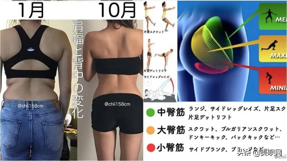 全网最全的臀部塑形,改善臀型的假屁股