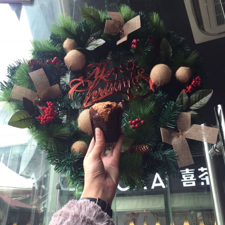 圣诞节写真照教程,圣诞风拍照姿势