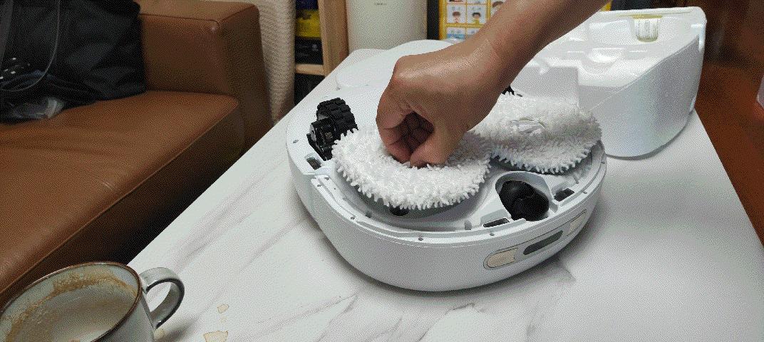 拖地扫地一体机如何自动清洗,扫地拖地机器人自动清洗