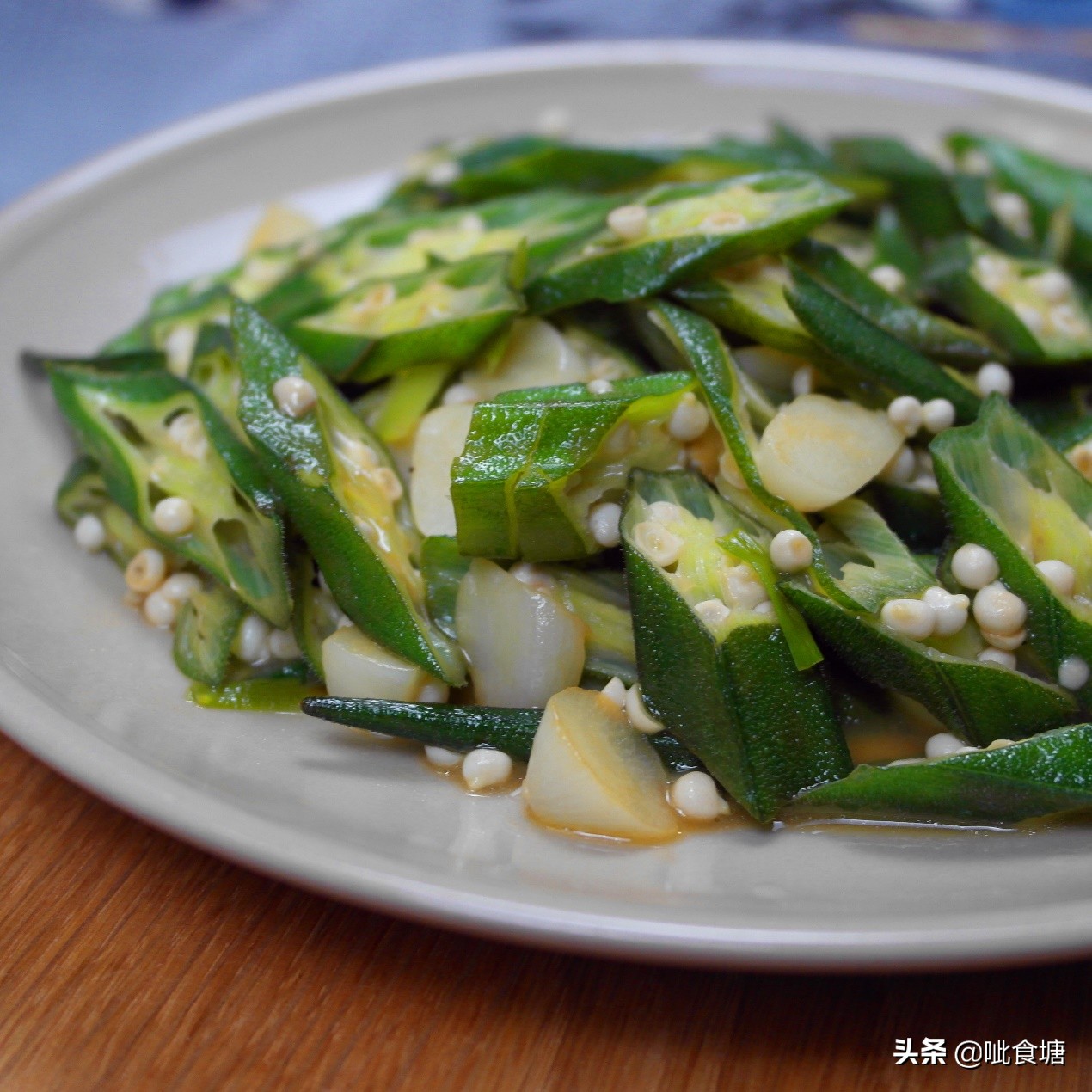 适合孩子吃的秋葵的家常做法,小孩想吃菜