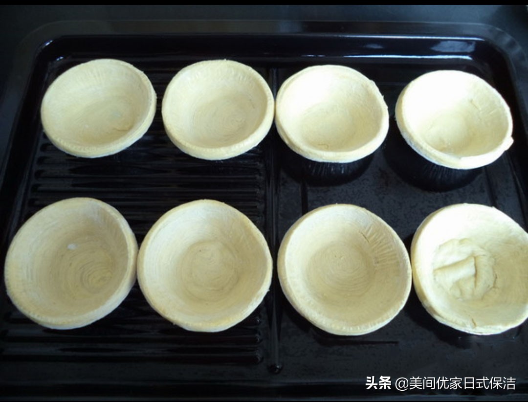 无添加剂自制蛋挞,自制蛋挞香香的酥皮蛋挞出炉了